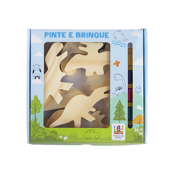 KIT DINOSSAUROS PARA COLORIR