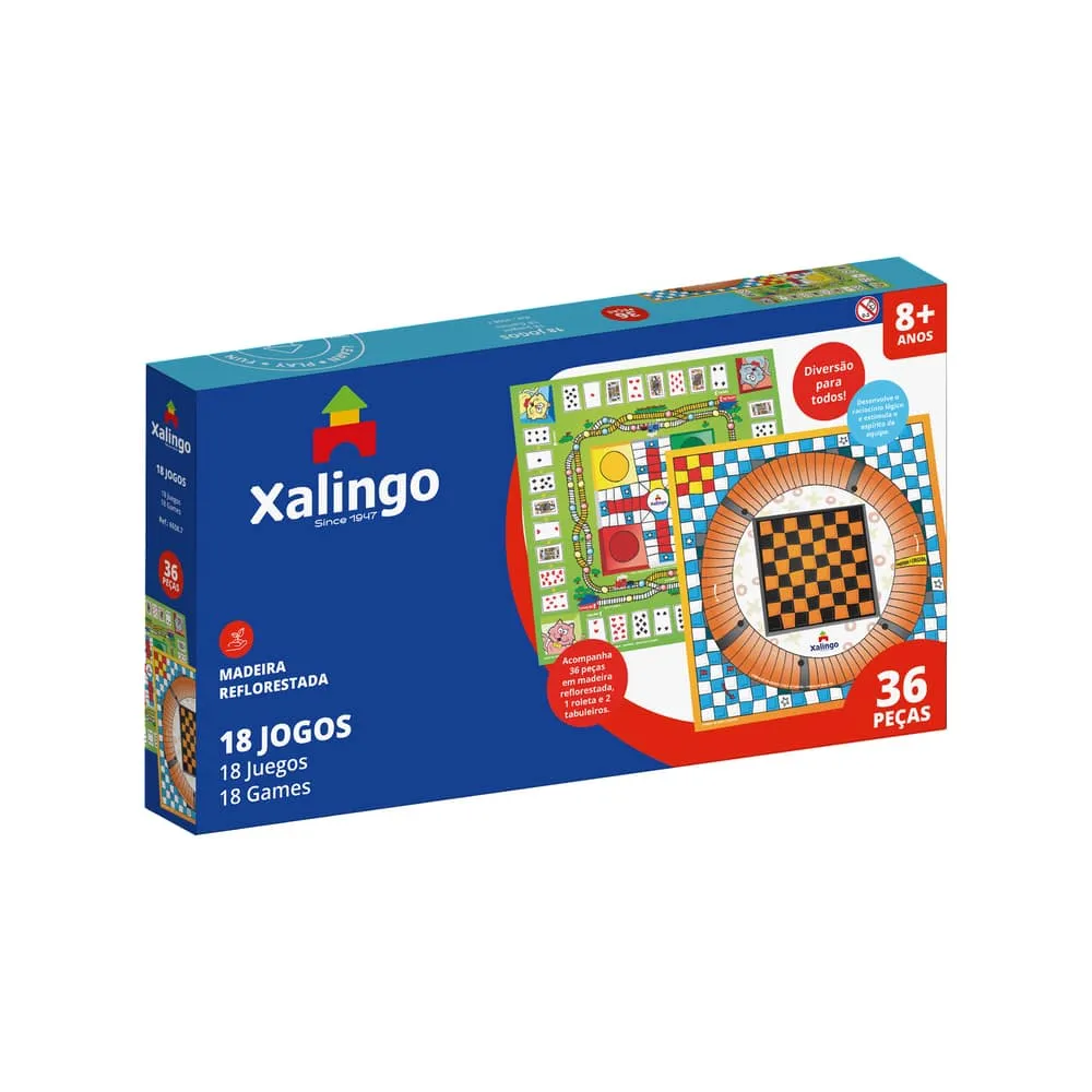 18 Jogos - Jogo de Tabuleiro